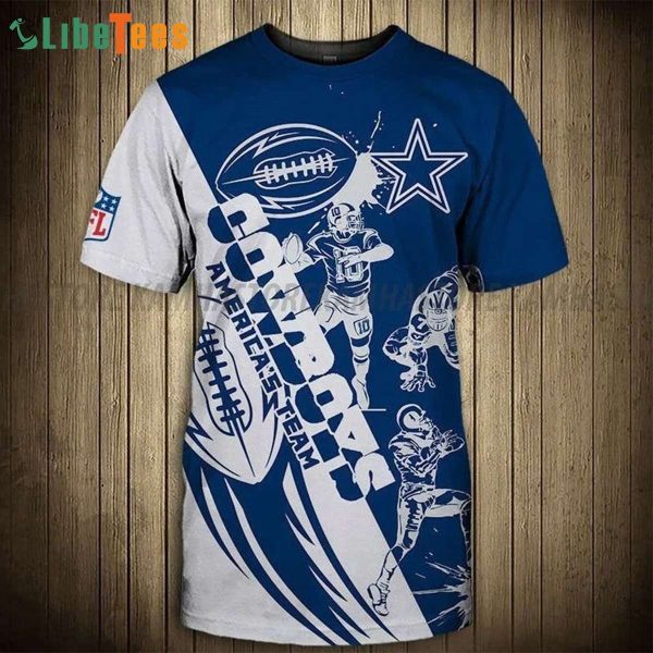 Dallas Cowboys Team 3D T-shirt