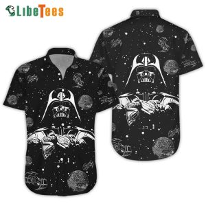 Dark Vader Galaxy Star Wars Hawaiian Shirt