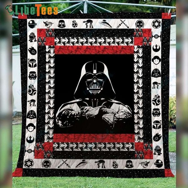 Darth Vader Dark Side Star Wars Quilt Blanket, Star Wars Presents