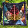 Darth Vader Landscapes Star Wars Quilt Blanket, Star Wars Presents