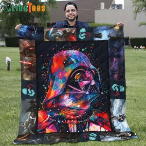 Darth Vader Star Wars Fabric 3D Quilt Blanket, Star Wars Presents