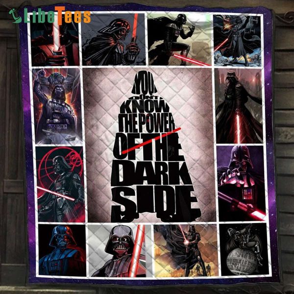 Darth Vader Star Wars You Don’t Know The Power Of The Dark Side Quilt Blanket, Star Wars Presents