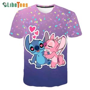 Disney Lilo And Stitch Angel, Stitch T Shirt, Disney Fannatic Gifts