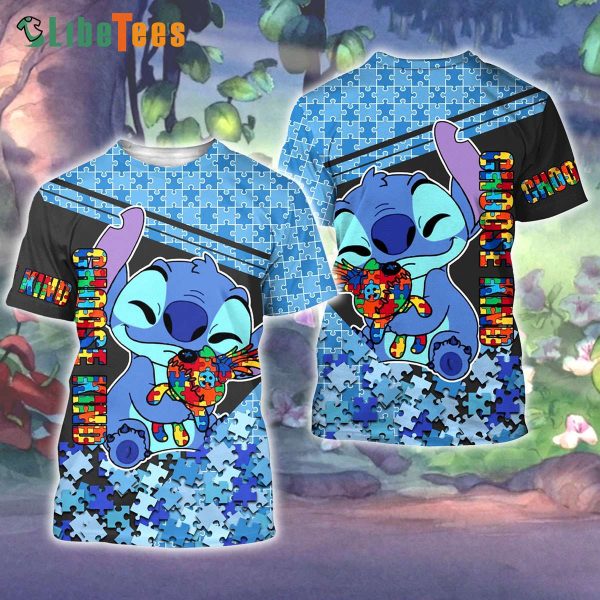 Disney Lilo And Stitch Choose Kind, Stitch T Shirt, Disney Fannatic Gifts