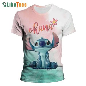 Disney Lilo And Stitch Ohana, Stitch T Shirt, Cute Disney Gifts