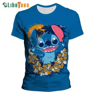 Disney Lilo And Stitch Tropical, Stitch T Shirt, Disney Gift Ideas