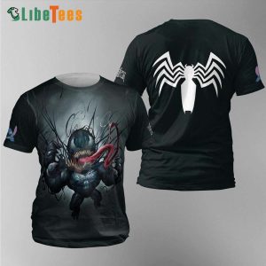 Disney Lilo And Stitch Venom Black, Stitch T Shirt, Disney Gift Ideas