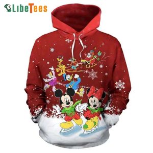Disney Mickey Mouse And Friends, Mickey Mouse Hoodie, Unique Disney Gifts