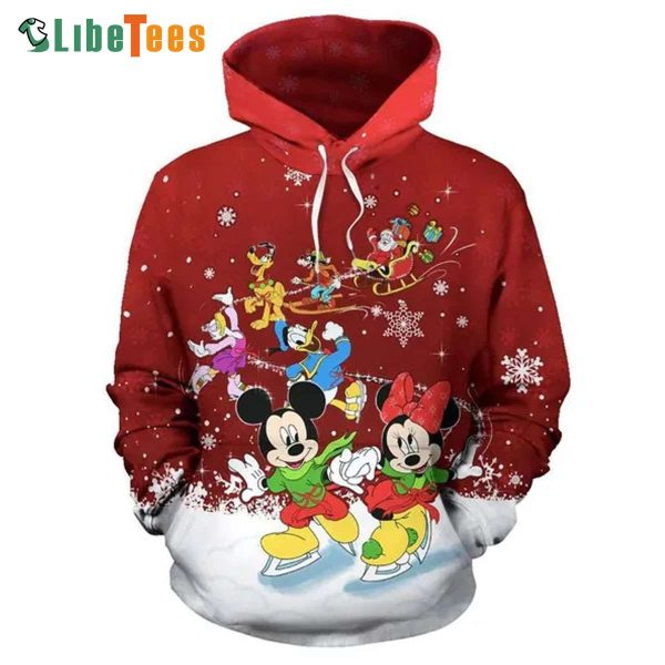 Disney Mickey Mouse And Friends, Mickey Mouse Hoodie, Unique Disney Gifts