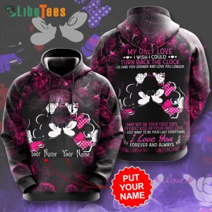 Disney Mickey Mouse Custom Name, Mickey Mouse Hoodie, Gifts For Disney Fans
