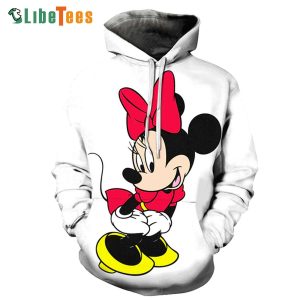 Disney Mickey Mouse Happy Minnie Mouse, Mickey Mouse Hoodie, Disney Gift Ideas