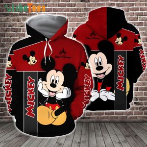 Disney Mickey Mouse Looking At You, Mickey Mouse Hoodie, Cool Disney Gifts