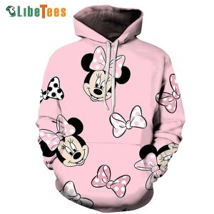 Disney Mickey Mouse Minnie Mouse Cartoon 3D, Mickey Mouse Hoodie, Disney Gift Ideas