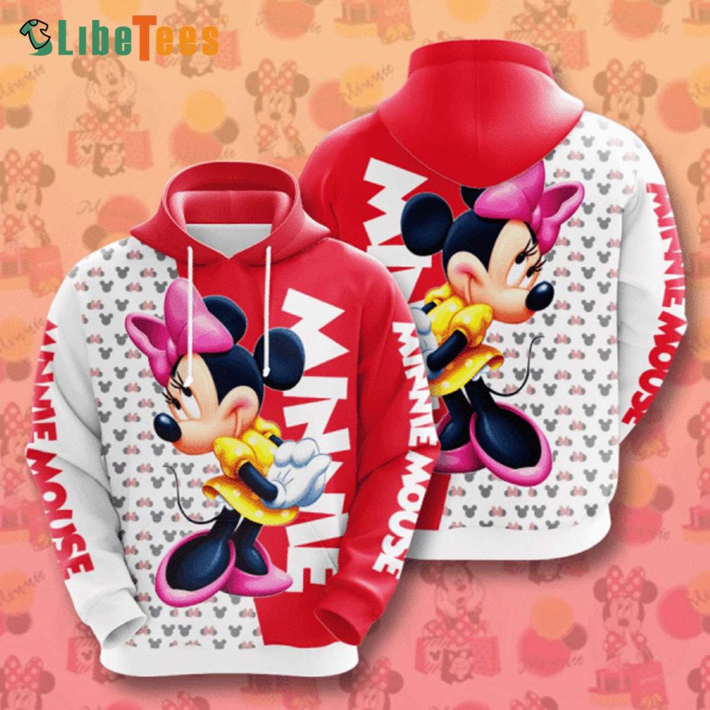 Disney Mickey Mouse Minnie Mouse Design Gift For Fan, Mickey Mouse Hoodie, Gifts For Disney Fans