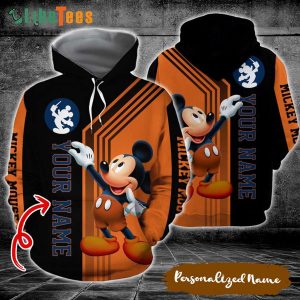 Disney Mickey Mouse Personalized Name, Mickey Mouse Hoodie, Best Disney Gifts