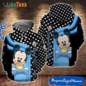 Disney Mickey Mouse Personalized Stap With Me, Mickey Mouse Hoodie, Best Disney Gifts