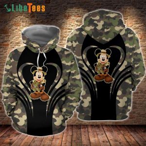 Disney Mickey Mouse Tour Guide Camo, Mickey Mouse Hoodie, Cool Disney Gifts