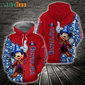 Disney Mickey Mouse With Fantasia, Mickey Mouse Hoodie, Cute Disney Gifts