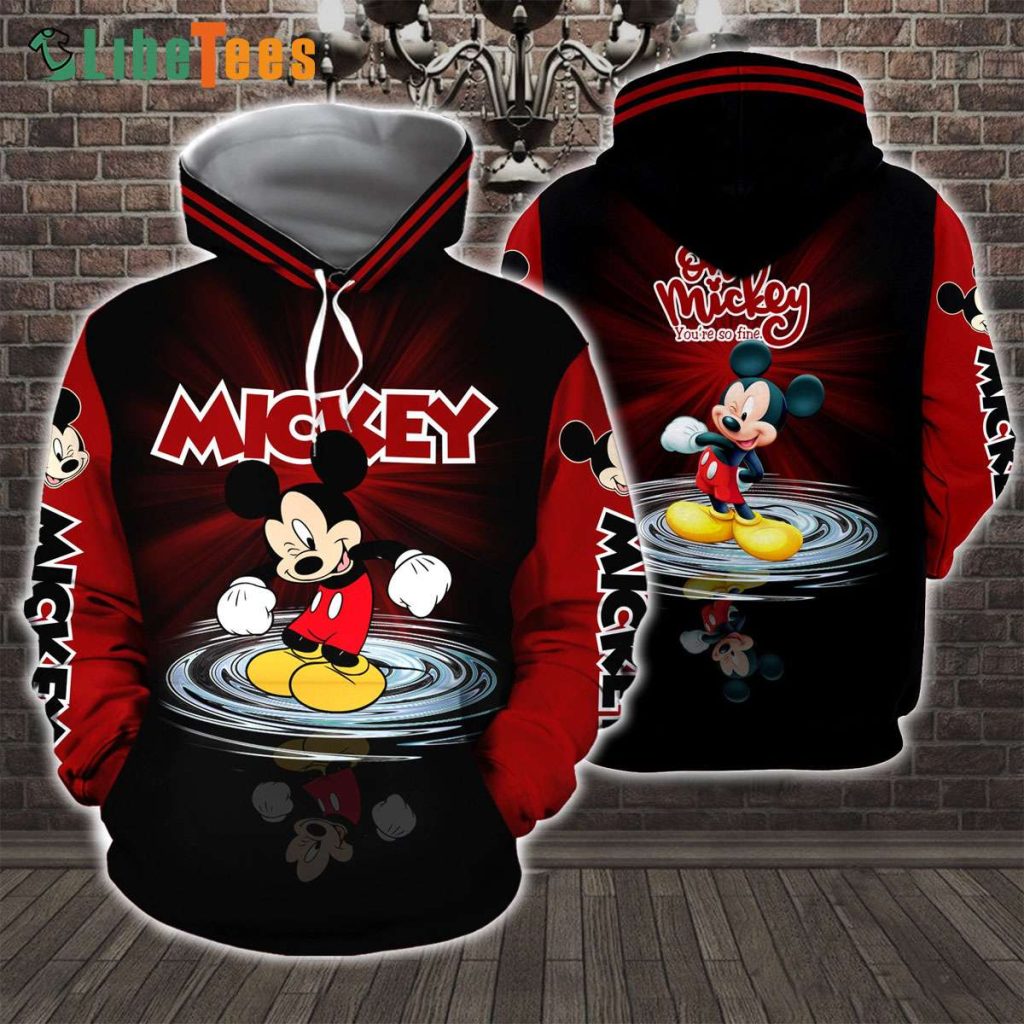 Disney Mickey Mouse Solo Disco Dancing Club Hoodie