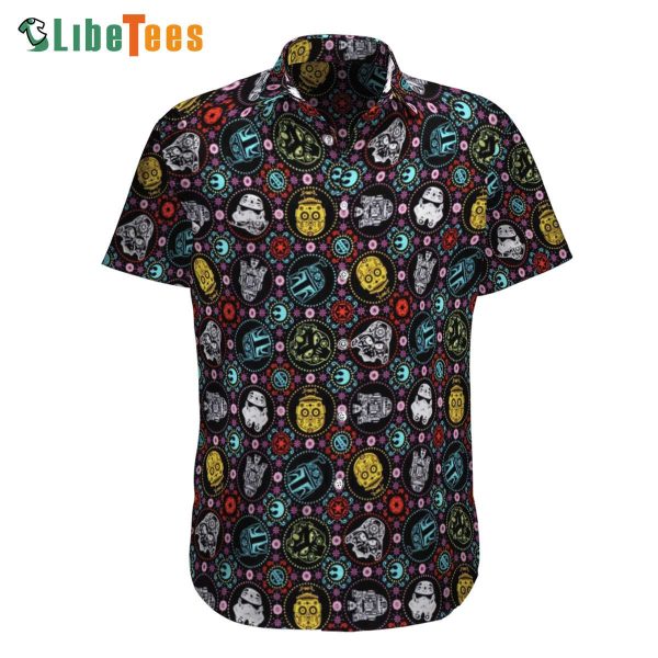 Face Characters Pattern Star Wars Hawaiian Shirt