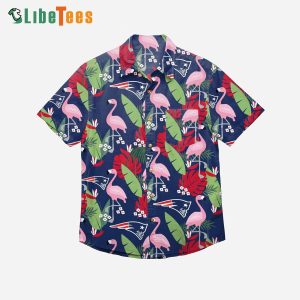 Floral Button Up Patriots Hawaiian Shirt Patriots Gift