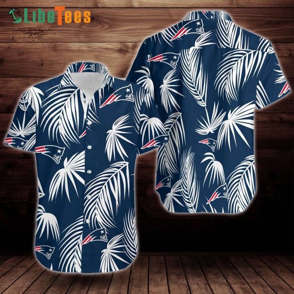 Flower Aloha Patriots Hawaiian Shirt Patriots Gift