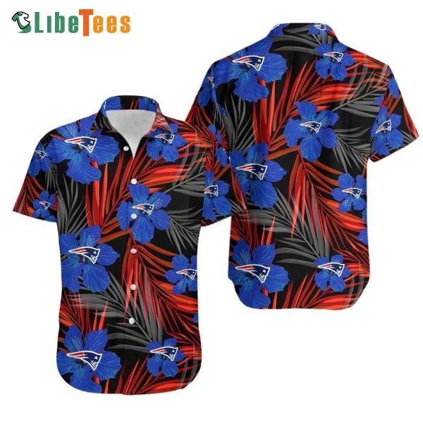 Flower Special New England Patriots Hawaiian Shirt, NFL Football Team