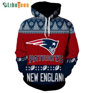 Football Teams New England Patriots Hoodie, Gifts For Patriots Fans