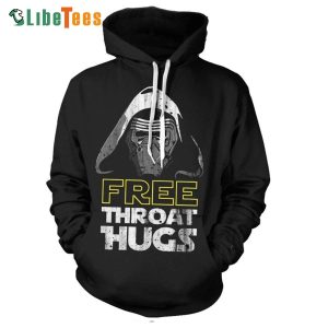 Free Throat Hugs Star Wars 3D Hoodie, Star Wars Gift Ideas