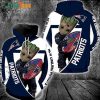 Groot Hugs New England Patriots Hoodie, Gifts For Patriots Fans