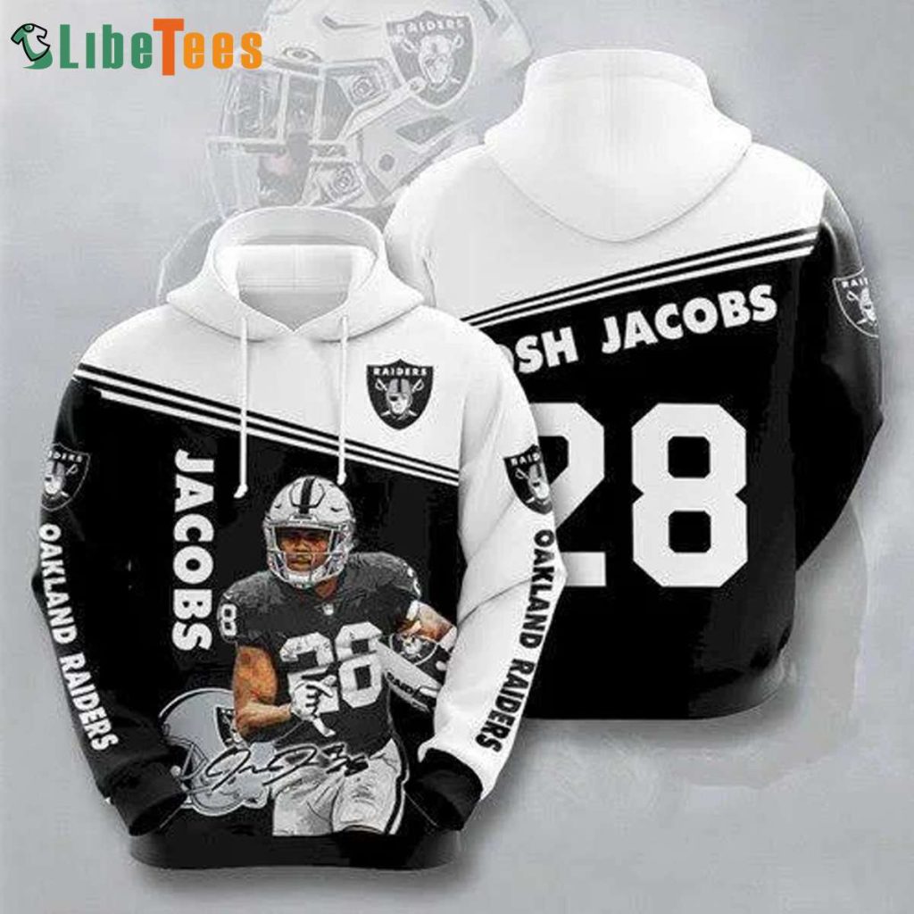 Josh Jacobs 28 Dallas Cowboys 3D Hoodie