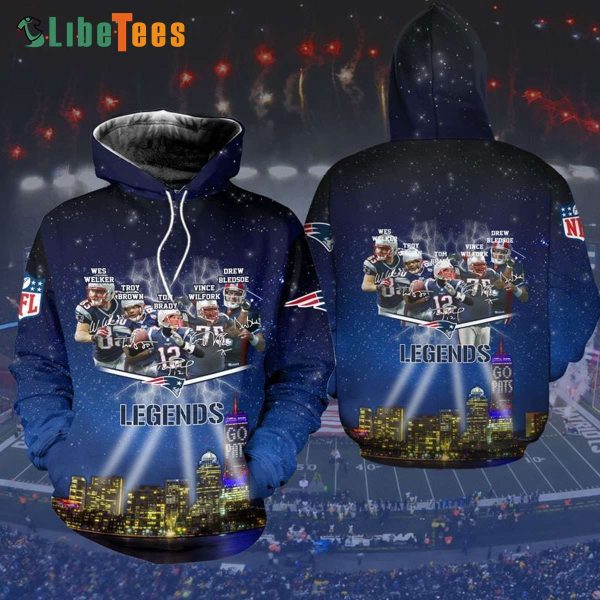 Legends TNT New England Patriots Hoodie, Gifts For Patriots Fans