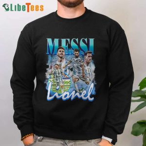 Lionel Messi Shirt, World Cup 2022 Champion, Vintage Bootleg Shirt