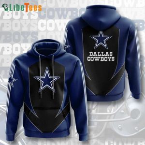 Logo NFL Dallas Cowboys 3D Hoodie