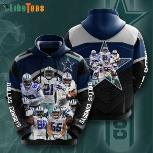 NFL Dallas Cowboys Team 3D Hoodie