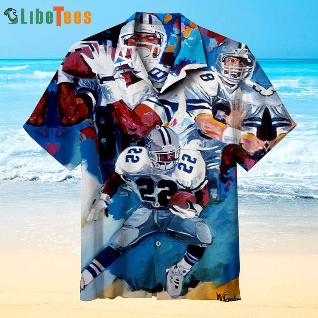 NFL Dallas Cowboys Team Member Hawaiian Shirt