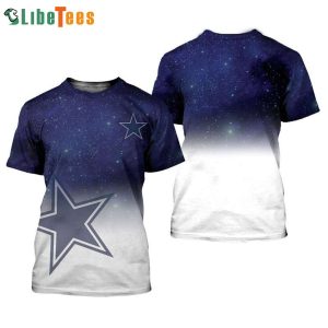 NFl Dallas Cowboys Team Logo 3D T-shirt