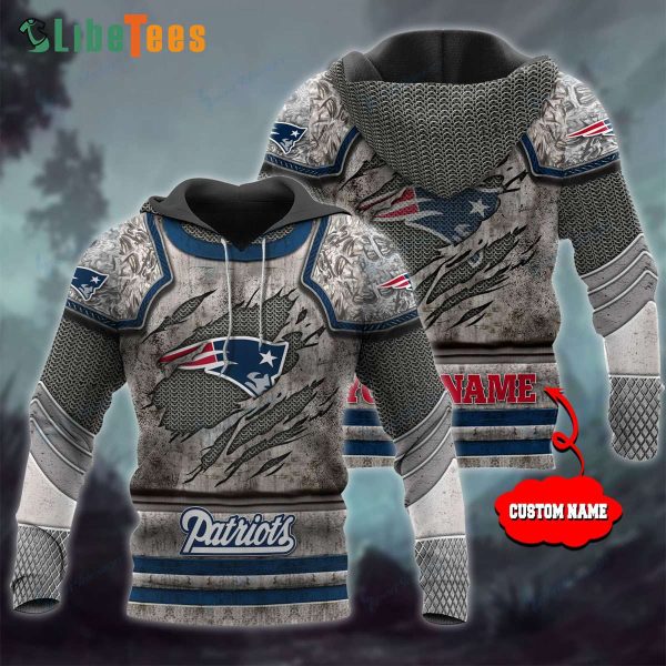 Personalized Custom Name New England Patriots Hoodie, Patriots Gift