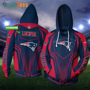 Personalized New England Patriots Hoodie, Patriots Gift