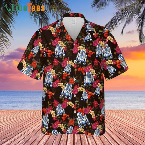 R2-D2 Star Wars Hawaiian Shirt, Cool Star Wars Gifts