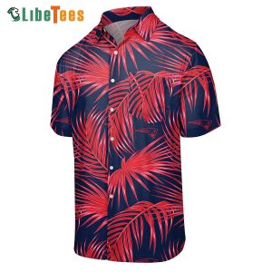 Red Leaves Patriots Hawaiian Shirt, Patriots Gift