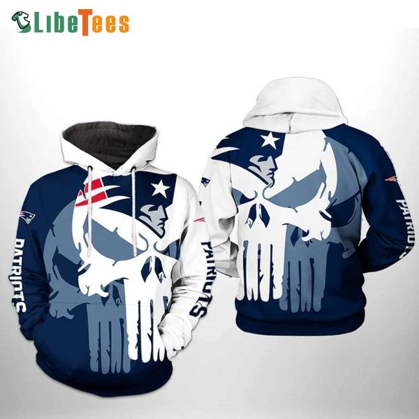 Skullcap New England Patriots Hoodie, Patriots Gift