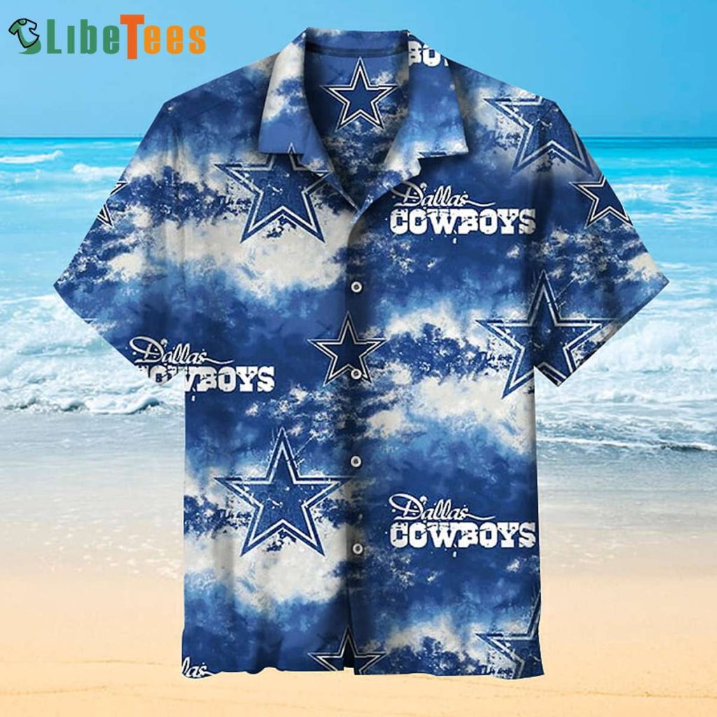 Sky And Dallas Cowboys Hawaiian Shirt