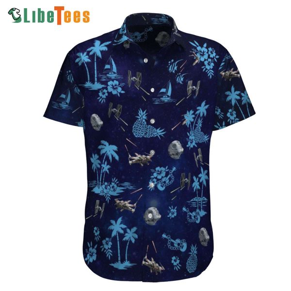 Spaceships Battle Star Wars Hawaiian Shirt