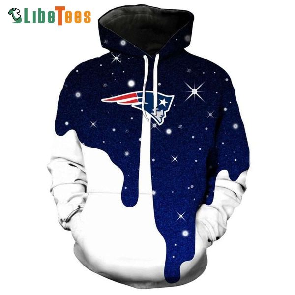 Star Logo New England Patriots Hoodie, Patriots Gift