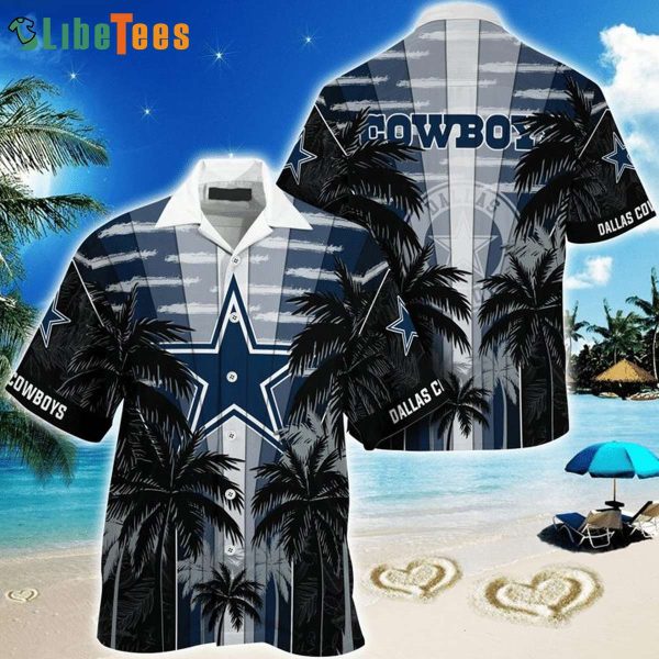 Star Rise Up In Coconut Forest NFL Dallas Cowboys Hawaiian Shirt