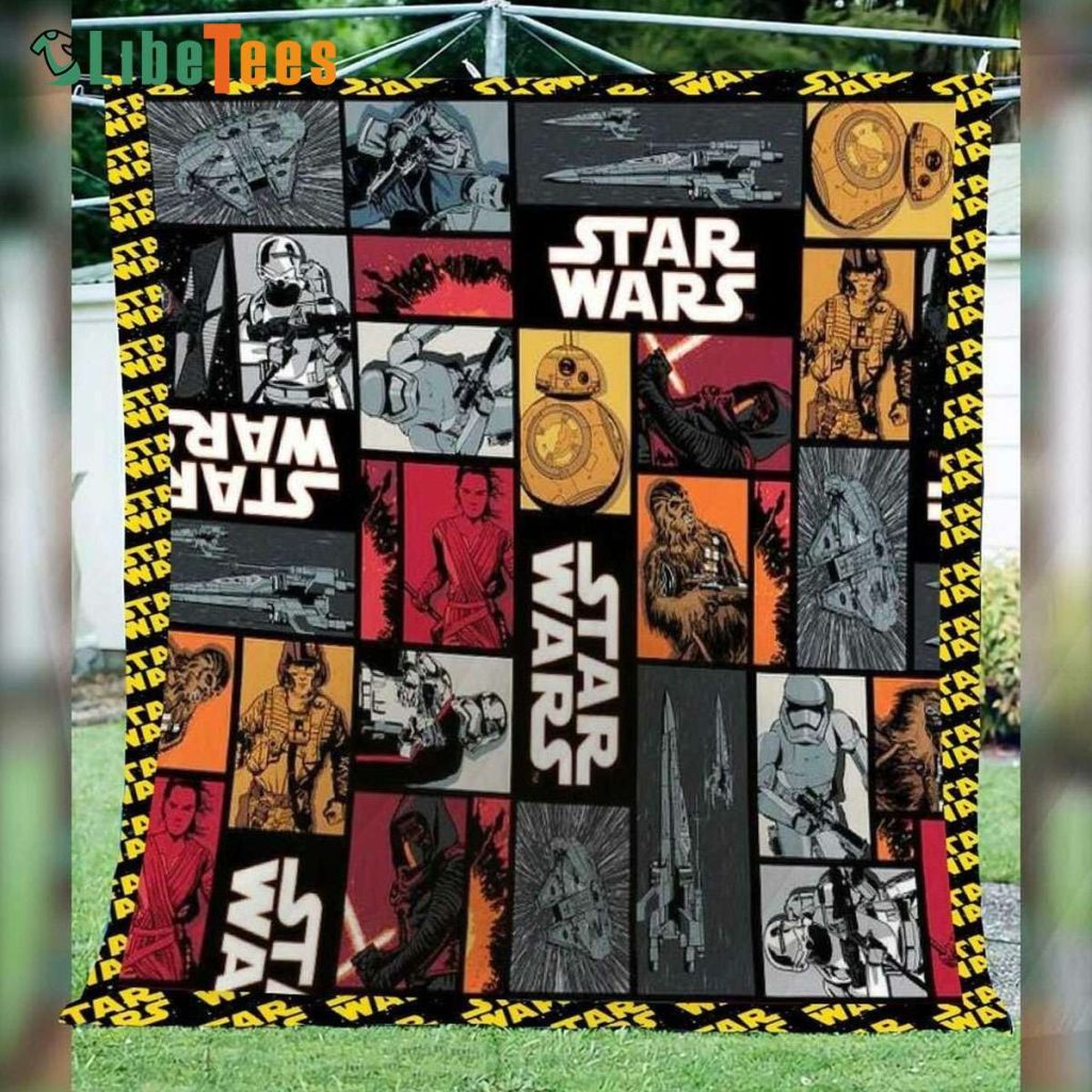 Star Wars Inspired Quilt Blanket