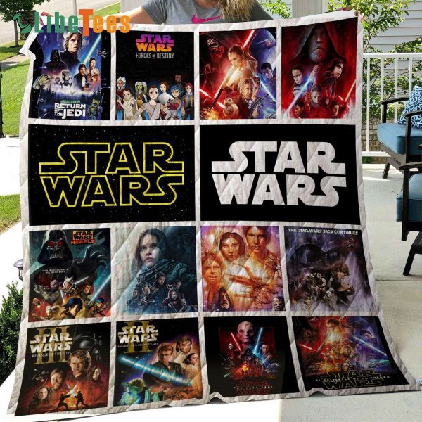 Star Wars Poster Quilt Blanket, Star Wars Gift Ideas