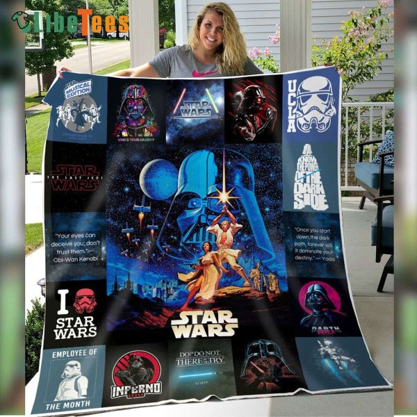 Star Wars Premium Quilt Blanket, Star Wars Gift Ideas