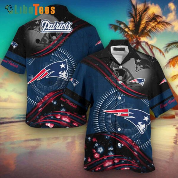 Starry Night Logo Patriots Hawaiian Shirt, Gifts For Patriots Fans